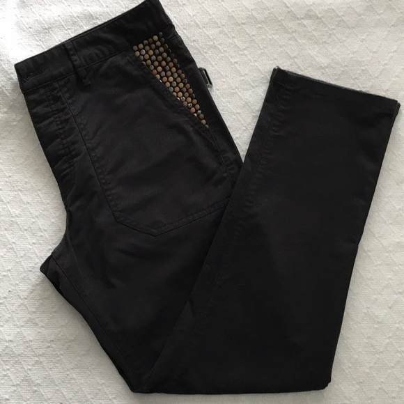 🌤Zadig&Voltaire Eliot studded pants size 34, US8 - Picture 1 of 13